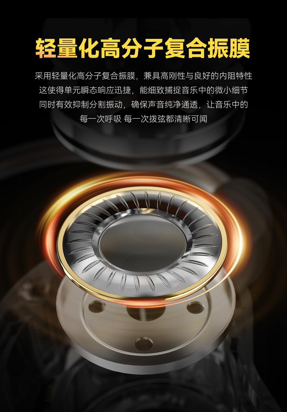 GK-AK8 双磁路动圈单元耳机 - 详情 4